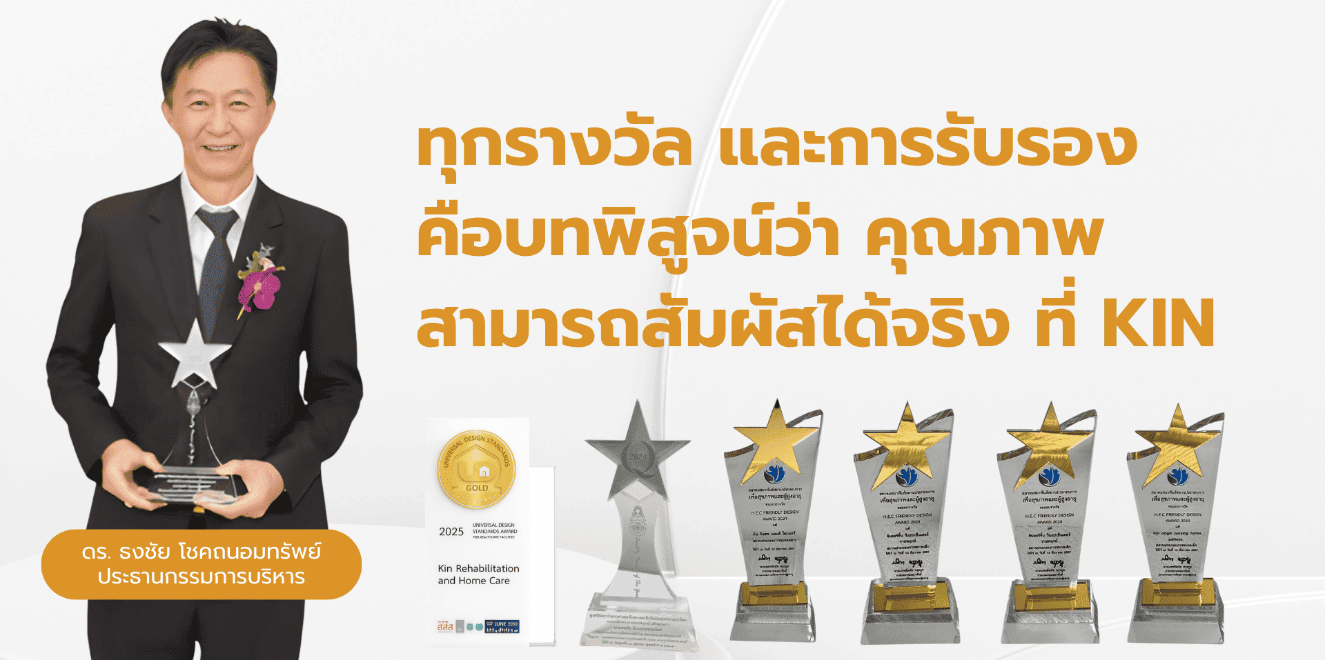 รางวัลที่ KIN KINOrigin ได้รับ