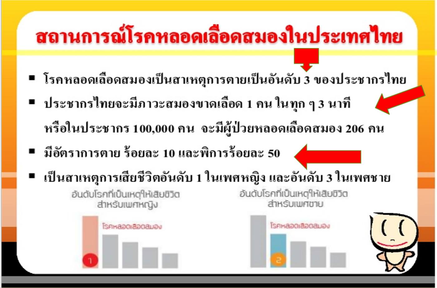โรคหลอดเลือดสมอง STROKE
